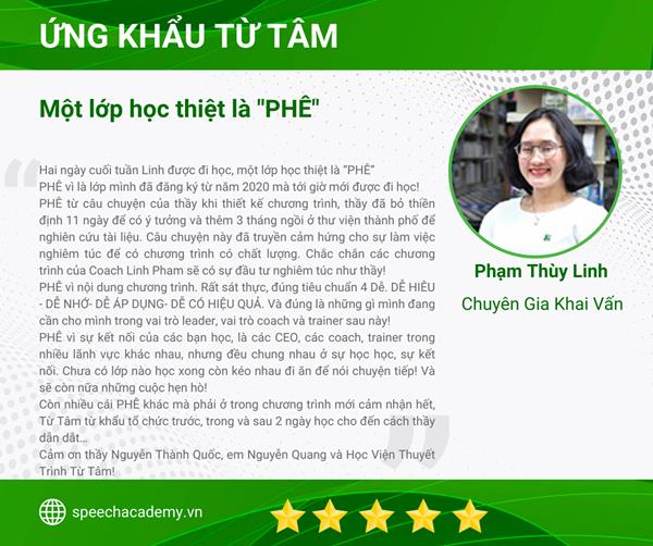 Phản hồi từ học viên H2H ACADEDMY