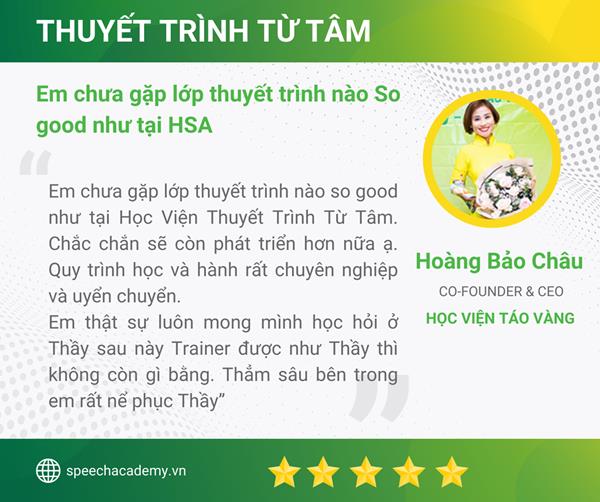 Phản hồi từ học viên H2H ACADEDMY